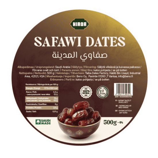 HIROR SAFAWI DATES 500G